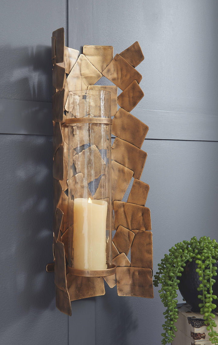 Gold Candle Wall Sconce - Charmed House Interiors (Kansas City, MO)