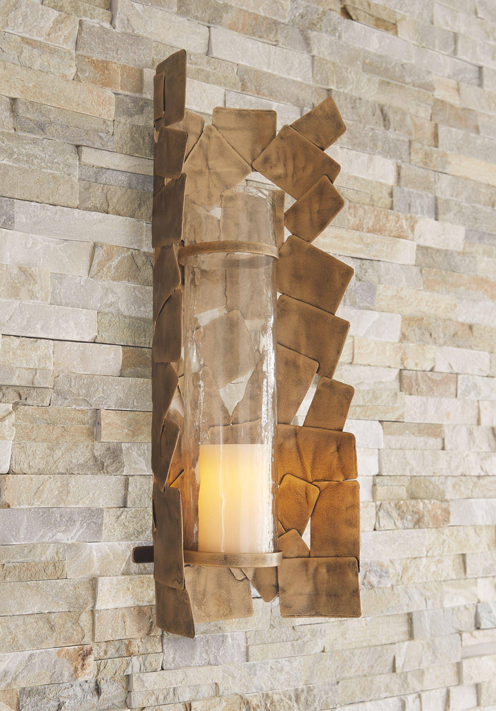 Gold Candle Wall Sconce - Charmed House Interiors (Kansas City, MO)