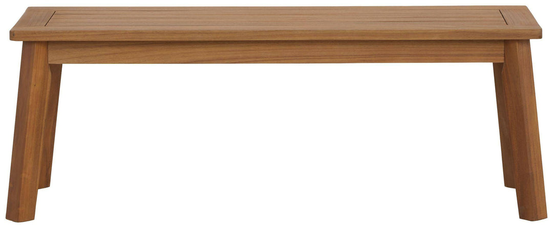 Acacia Outdoor Dining Bench - Charmed House Interiors (Kansas City, MO)