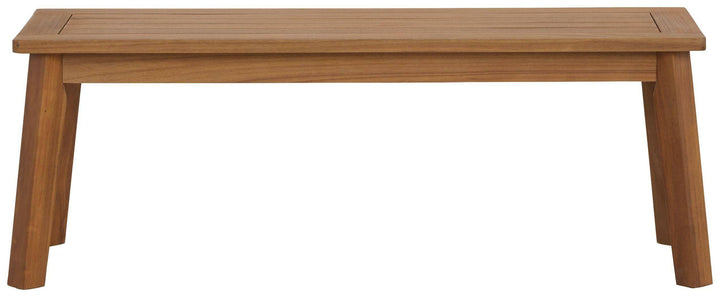 Acacia Outdoor Dining Bench - Charmed House Interiors (Kansas City, MO)