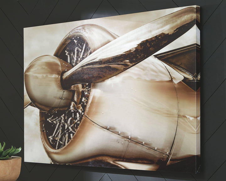 Airplane Canvas Wall Art - Charmed House Interiors (Kansas City, MO)