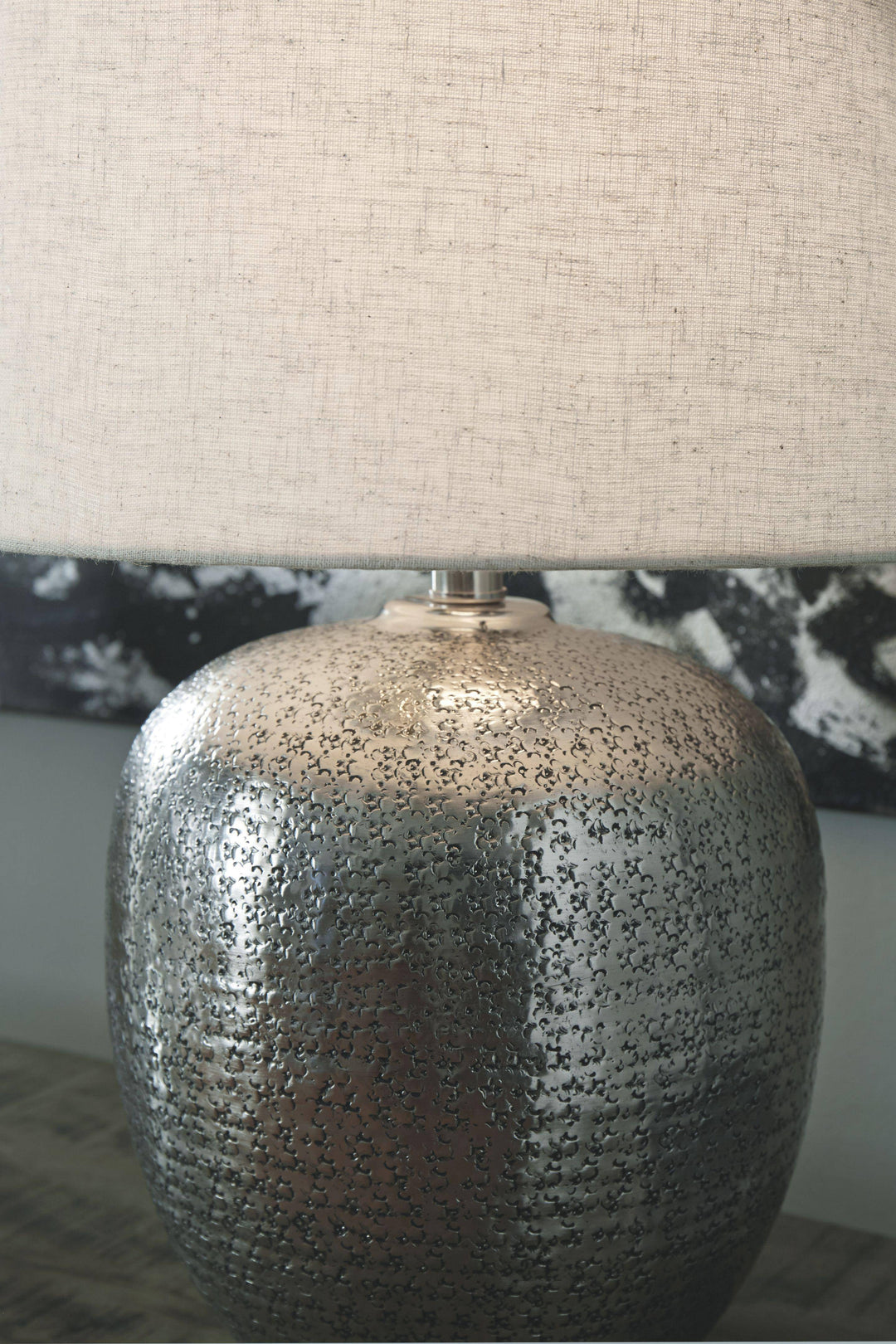 Antique Champagne Table Lamp - Charmed House Interiors (Kansas City, MO)