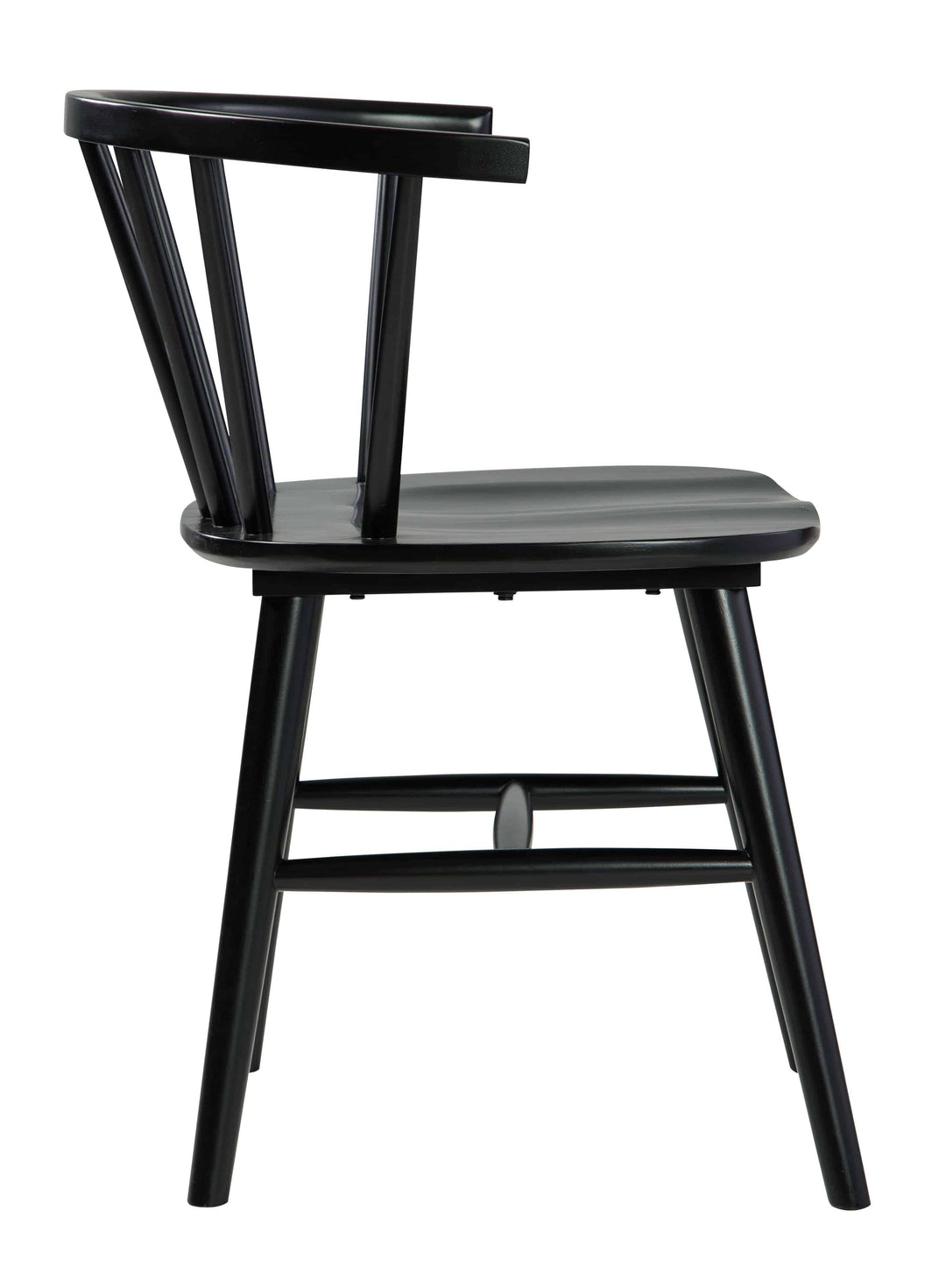 Black Spindle Dining Chair - Charmed House Interiors (Kansas City, MO)