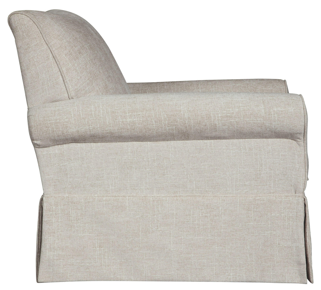Ivory 360° Swivel Glider Chair - Charmed House Interiors (Kansas City, MO)