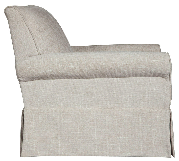 Ivory 360° Swivel Glider Chair - Charmed House Interiors (Kansas City, MO)