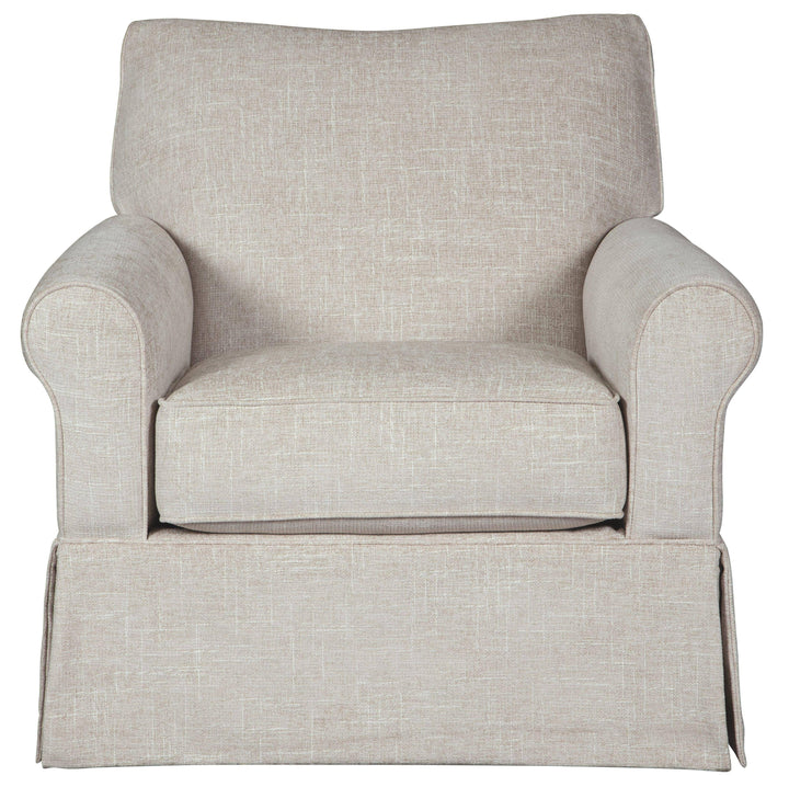 Ivory 360° Swivel Glider Chair - Charmed House Interiors (Kansas City, MO)