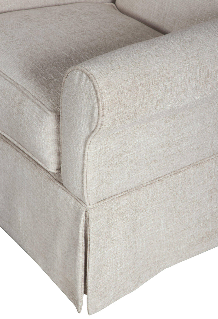 Ivory 360° Swivel Glider Chair - Charmed House Interiors (Kansas City, MO)