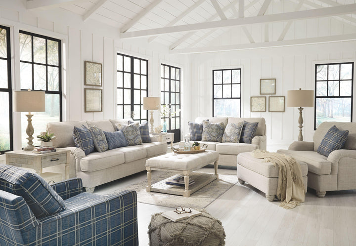 Steele Blue Tan Plaid - Accent Chair - Charmed House Interiors (Kansas City, MO)