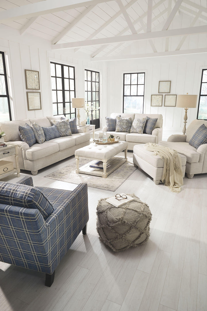 Steele Blue Tan Plaid - Accent Chair - Charmed House Interiors (Kansas City, MO)